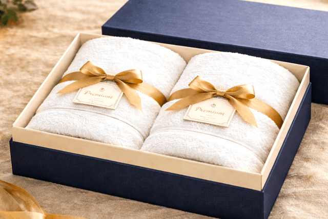 高級タオルセット　ギフトボックス