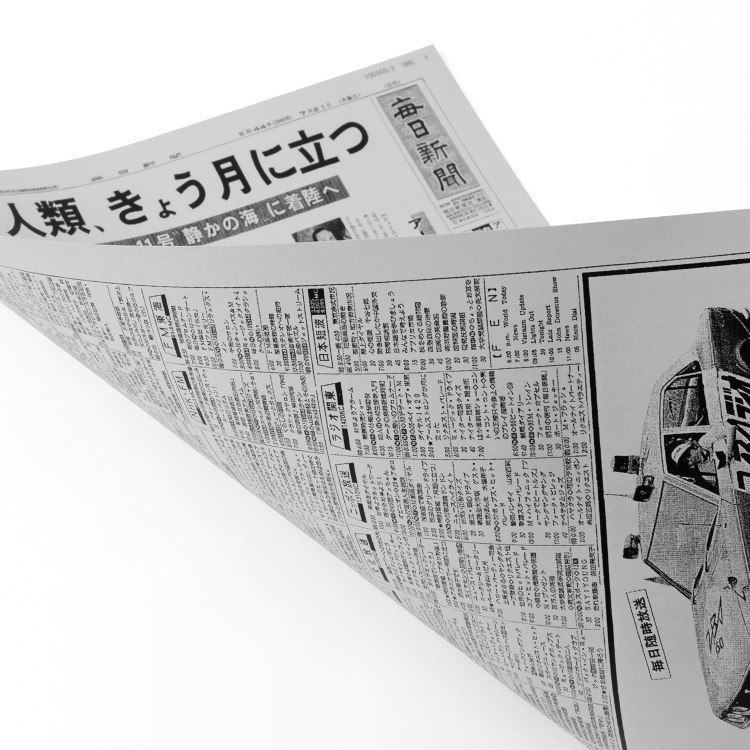 【緑寿祝い】ちょこっとプラン 生まれた日の新聞 ラミネート加工 メッセージカード・オリジナルルーペ付2