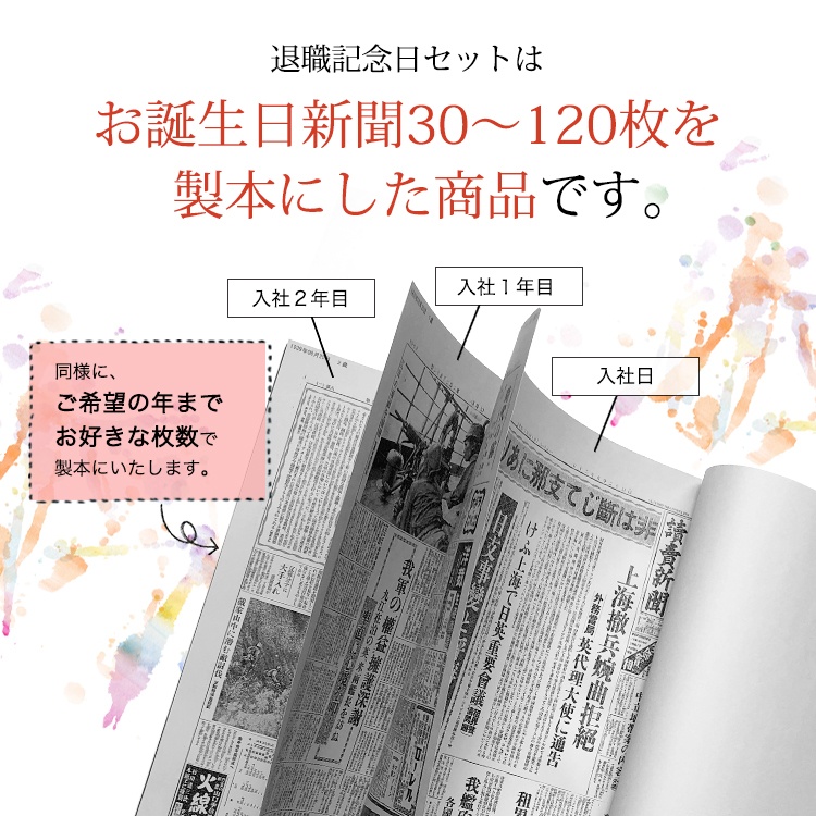 退職記念日セット 6